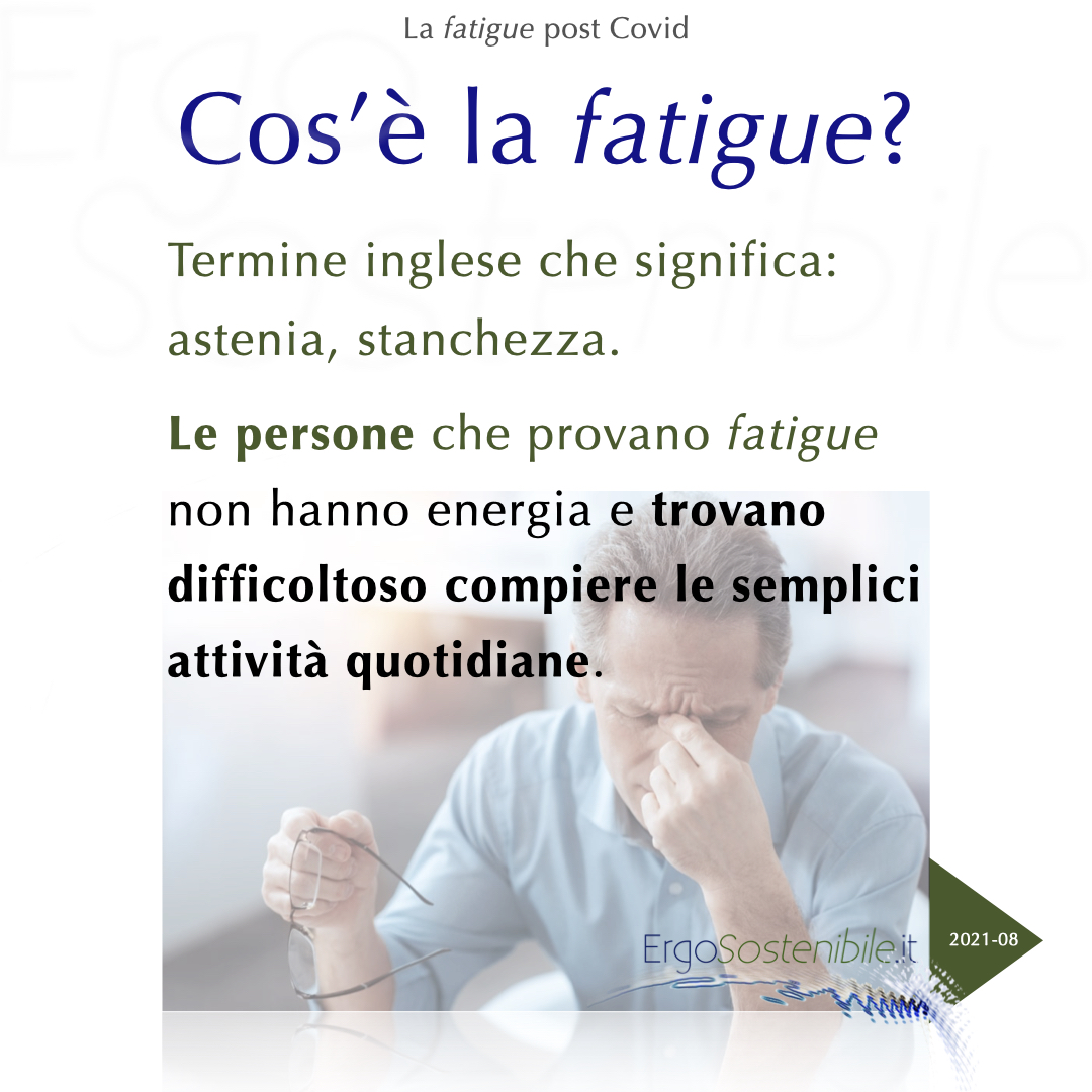 seconda slide fatigue longcovid