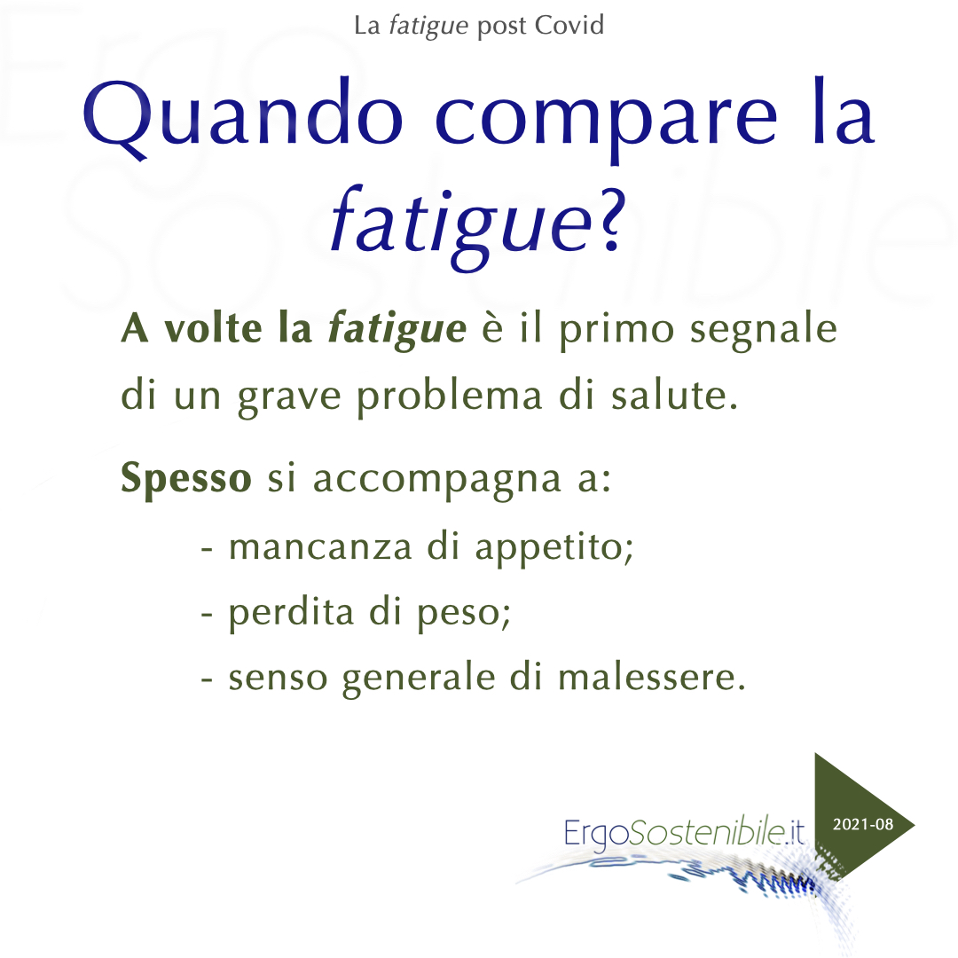 terza slide fatigue longcovid