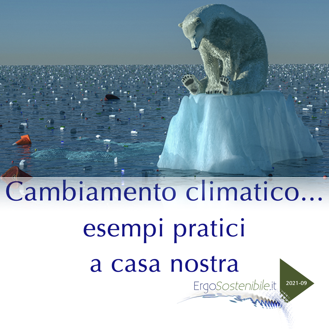 prima slide cambiamento climatico in pochi esempi