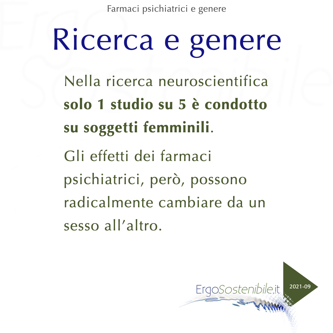 seconda slide farmaci e genere