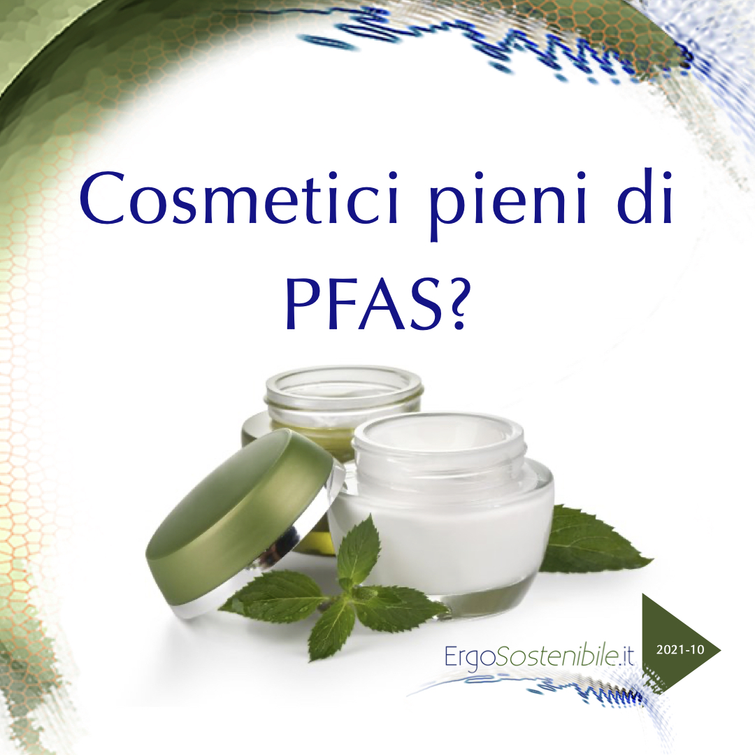 prima slide sui cosmetici e pfas