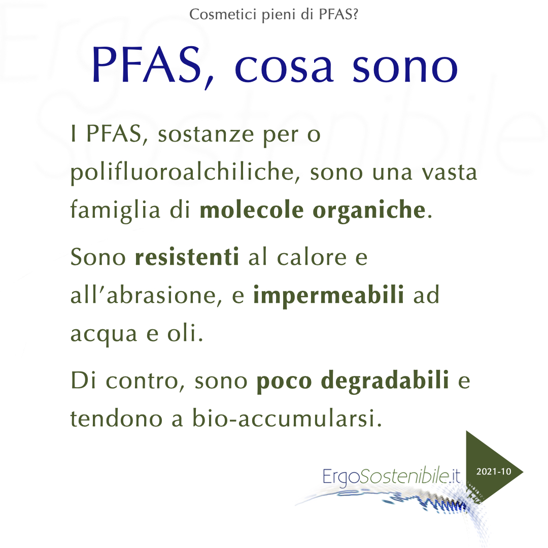 seconda slide sui cosmetici e pfas