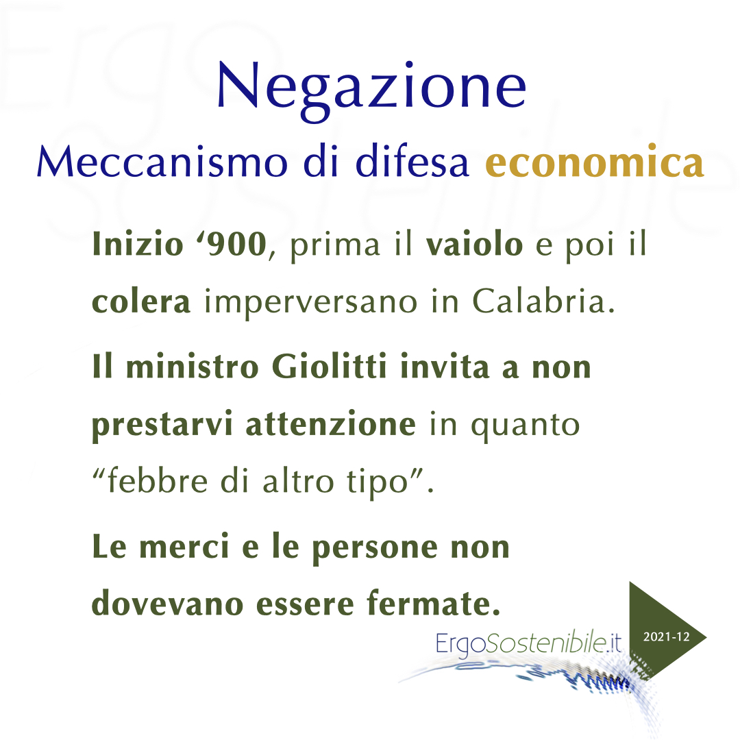 seconda slide la negazione come meccanismo di difesa